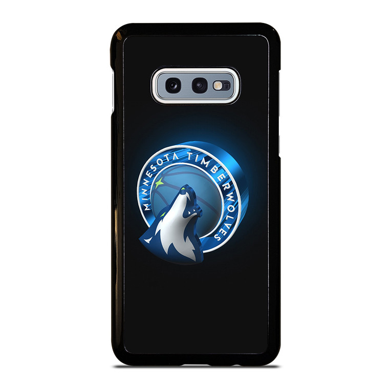 MINNESOTA TIMBERWOLVES 3D LOGO Samsung Galaxy S10e Case Cover