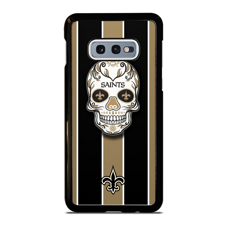 NEW ORLEANS SAINTS SKULL Samsung Galaxy S10e Case Cover