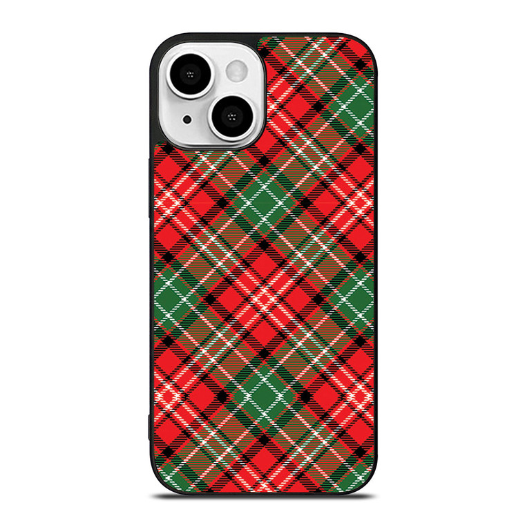 PLAID CHRISTMAS iPhone 13 Mini Case Cover