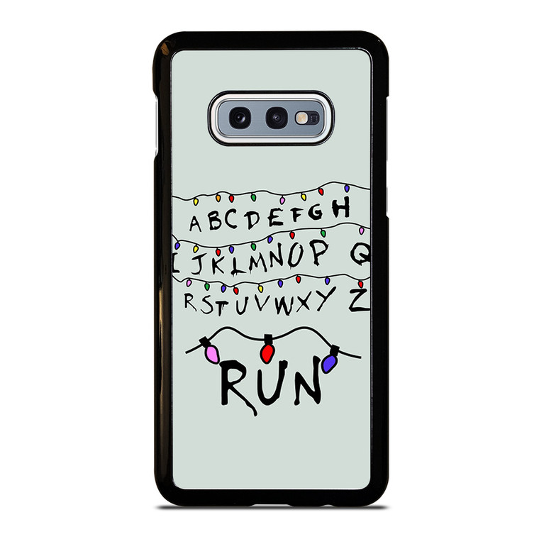 RUN STRANGER LIGHTS Samsung Galaxy S10e Case Cover RUN STRANGER LIGHTS Samsung Galaxy S10e Case Cover