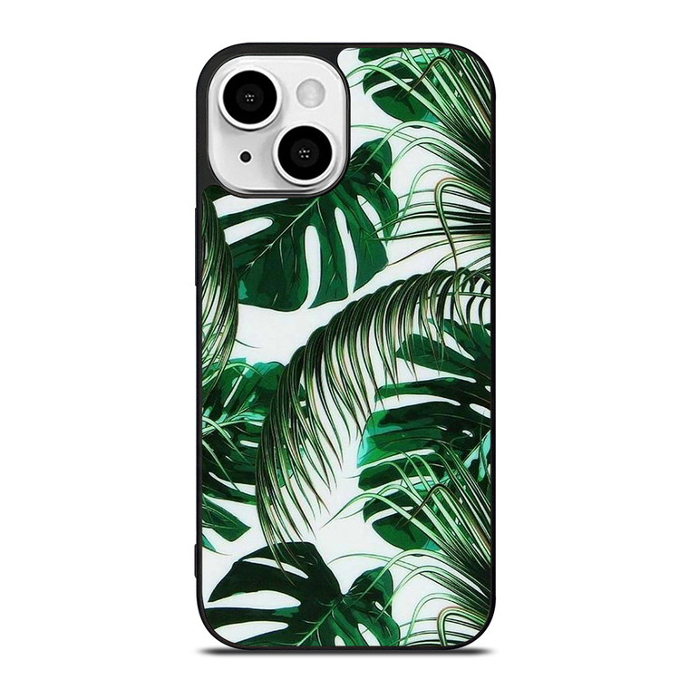 PALM LEAF AESTHETIC iPhone 13 Mini Case Cover