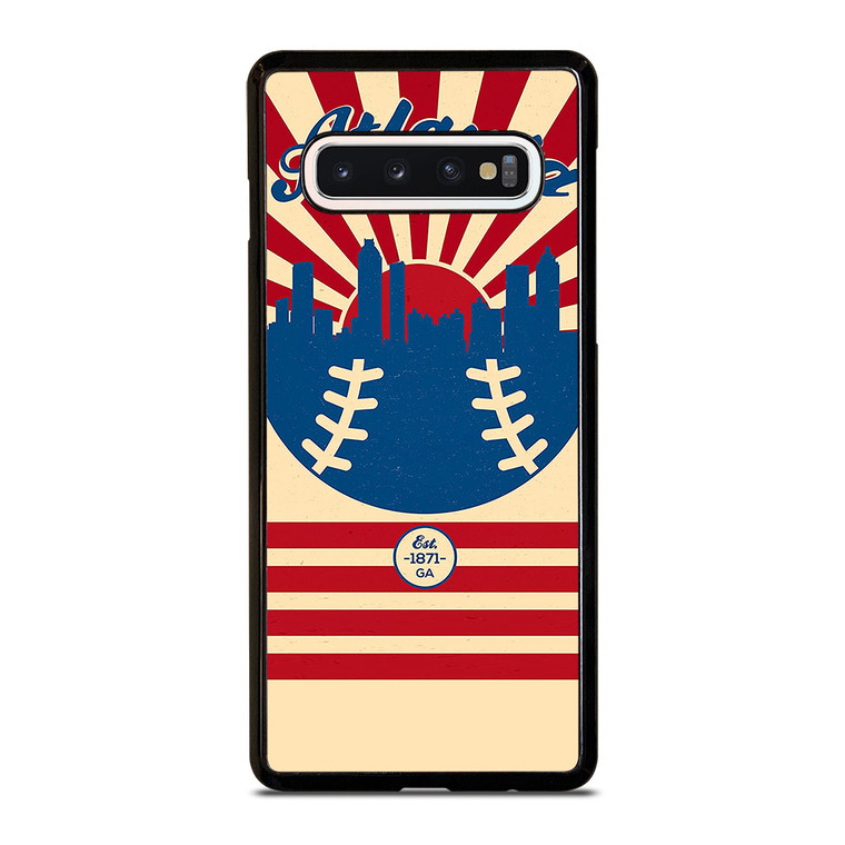 ATLANTA BRAVES 1871 Samsung Galaxy S10 Case Cover ATLANTA BRAVES 1871 Samsung Galaxy S10 Case Cover