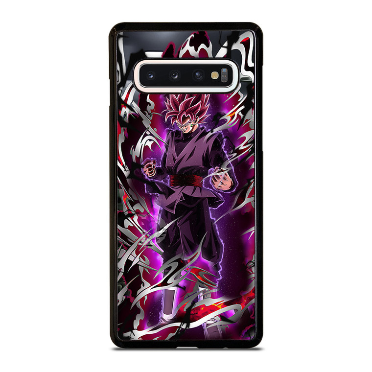 BLACK GOKU SUPER SAIYAN ROSE Samsung Galaxy S10 Case Cover