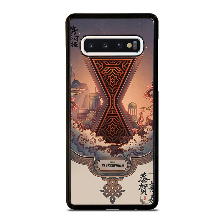 BLACK WIDOW LOGO ETERNAL Samsung Galaxy S10 Case Cover