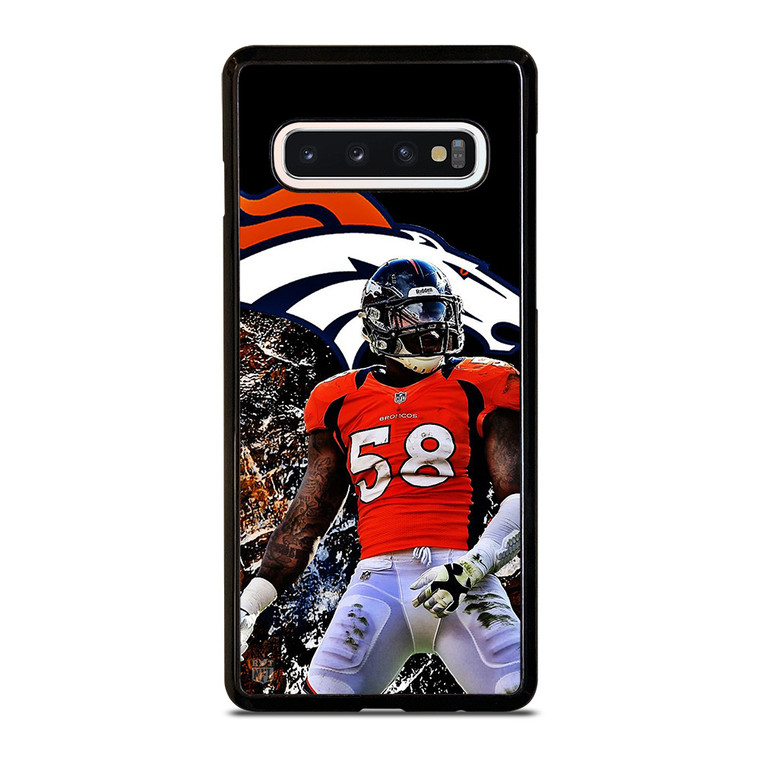 DENVER BRONCOS VON MILLER Samsung Galaxy S10 Case Cover