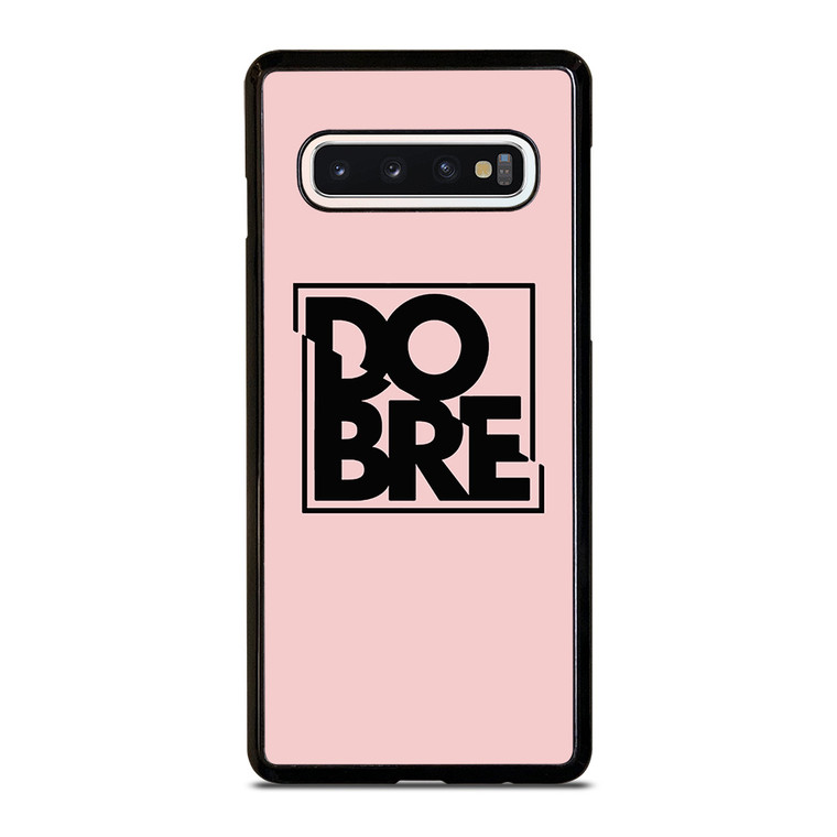 DOBRE BROTHERS PINK LOGO Samsung Galaxy S10 Case Cover DOBRE BROTHERS PINK LOGO Samsung Galaxy S10 Case Cover