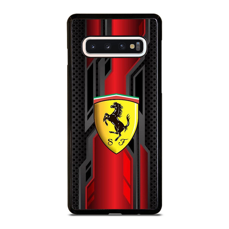 FERRARI RED LOGO Samsung Galaxy S10 Case Cover