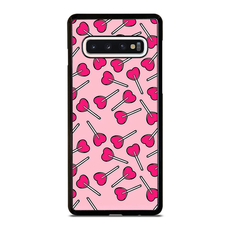 HEARTS LOLLIPOP Samsung Galaxy S10 Case Cover