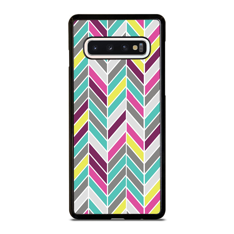 HERRINGBONE PATTERN Samsung Galaxy S10 Case Cover