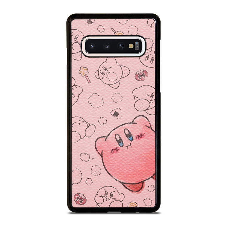 KIRBY DRAW PINK Samsung Galaxy S10 Case Cover