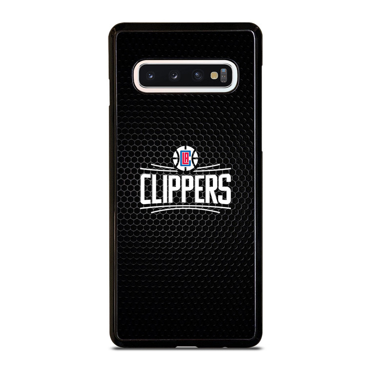 LOS ANGELES CLIPPERS METAL LOGO Samsung Galaxy S10 Case Cover