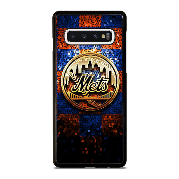 NEW YORK METS GOLD LOGO Samsung Galaxy S10 Case Cover NEW YORK METS GOLD LOGO Samsung Galaxy S10 Case Cover