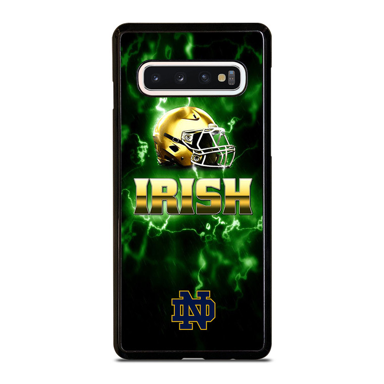 NOTRE DAME ND GREEN Samsung Galaxy S10 Case Cover