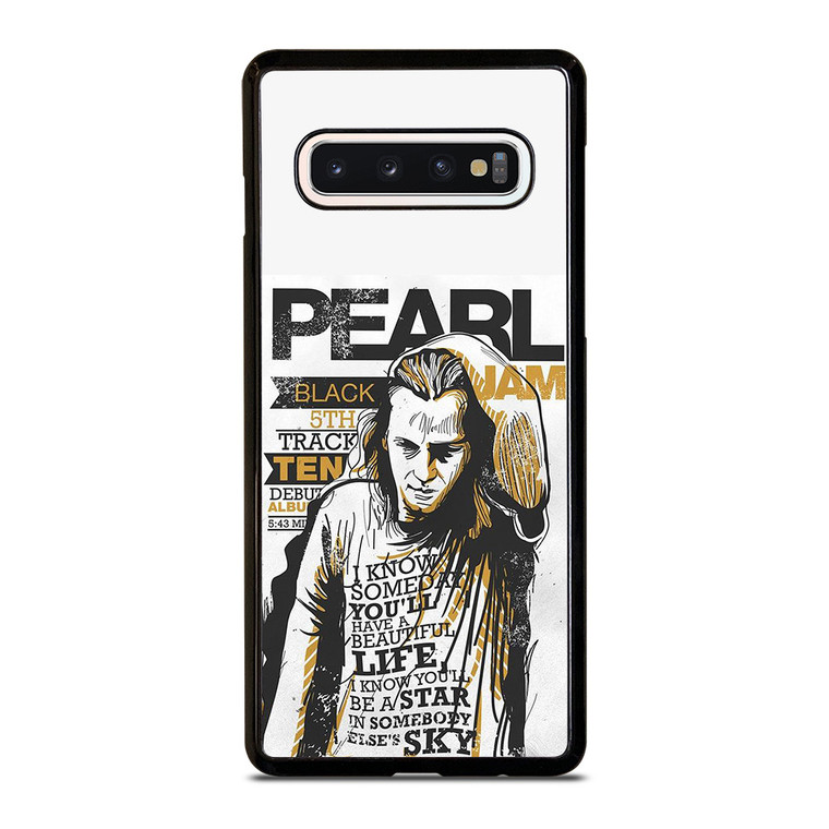 PEARL JAM ROCK BAND Samsung Galaxy S10 Case Cover PEARL JAM ROCK BAND Samsung Galaxy S10 Case Cover