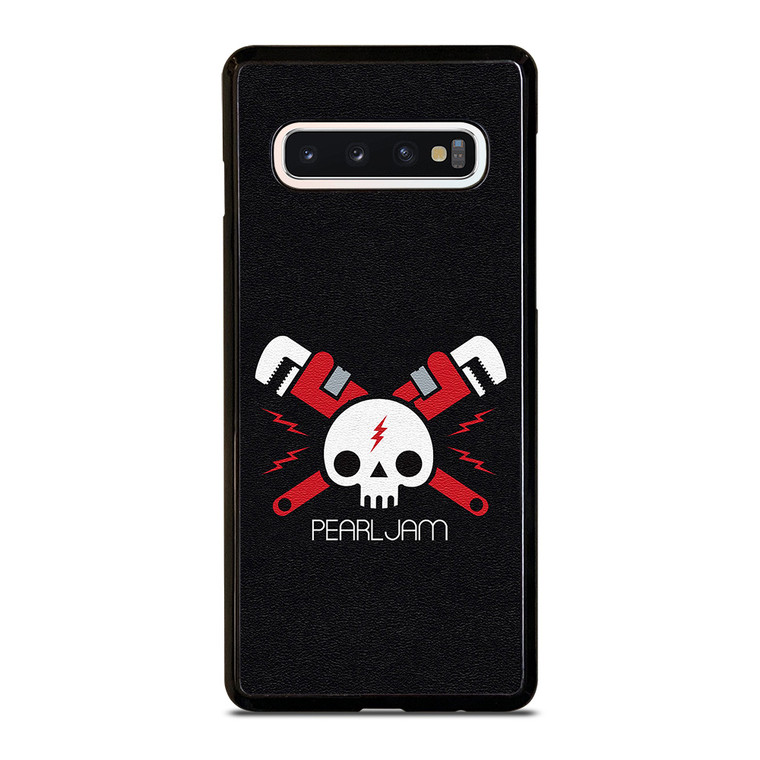 PEARL JAM SKULL Samsung Galaxy S10 Case Cover PEARL JAM SKULL Samsung Galaxy S10 Case Cover