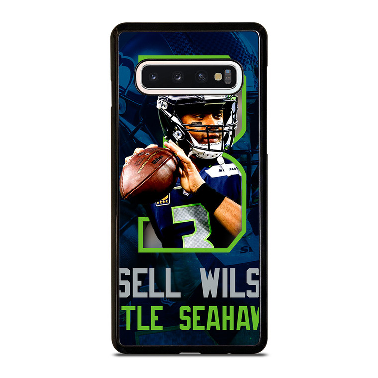 RUSSELL WILSON 3 SEATTLE SEAHAWKS Samsung Galaxy S10 Case Cover