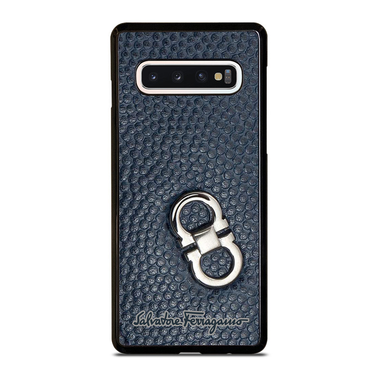 SALVATORE FERRAGAMO BADGE Samsung Galaxy S10 Case Cover