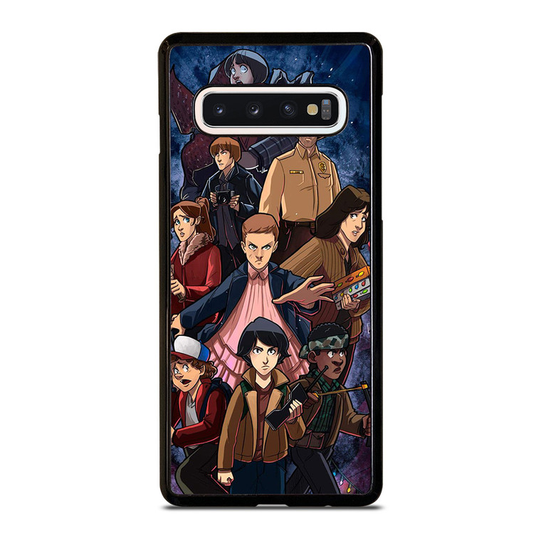 STRANGER THINGS CHARACTERS 1 Samsung Galaxy S10 Case Cover