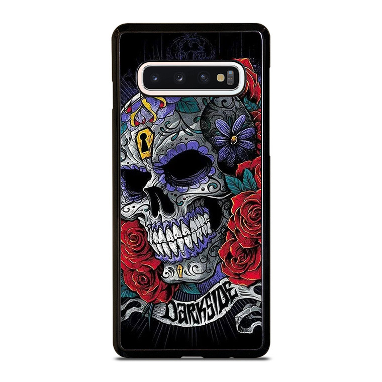 SUGAR SKULL ROSE Samsung Galaxy S10 Case Cover