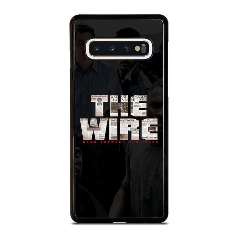 THE WIRE LOGO Samsung Galaxy S10 Case Cover THE WIRE LOGO Samsung Galaxy S10 Case Cover