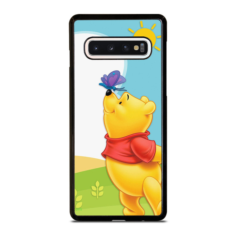 WINNIE THE POOH BUTTERFLY Samsung Galaxy S10 Case Cover