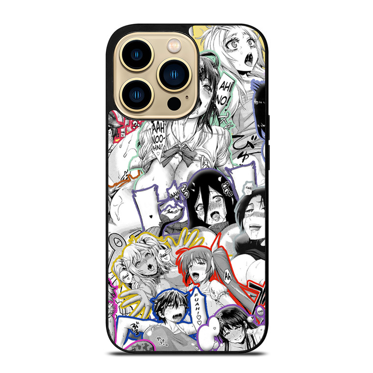 AHEGAO FACE ANIME 1 iPhone 14 Pro Max Case Cover