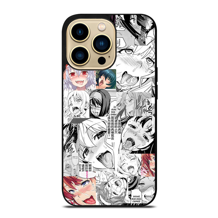 AHEGAO FACE ANIME 2 iPhone 14 Pro Max Case Cover