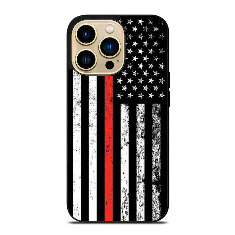 AMERICAN THIN BLACK iPhone 14 Pro Max Case Cover