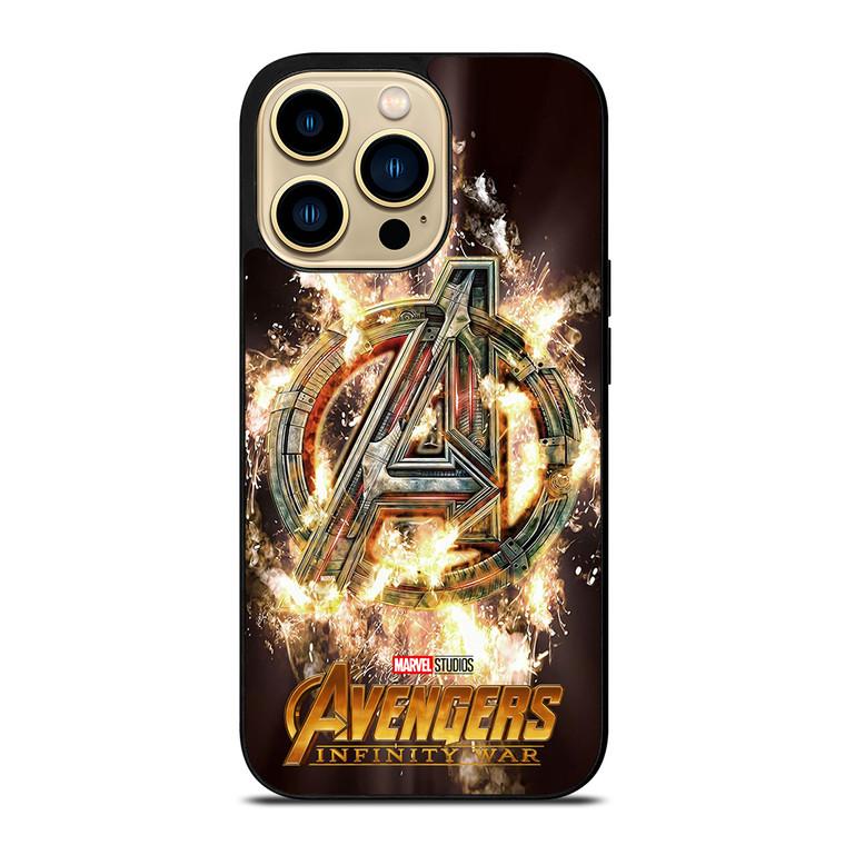 AVENGERS INFINITY WAR LOGO iPhone 14 Pro Max Case Cover