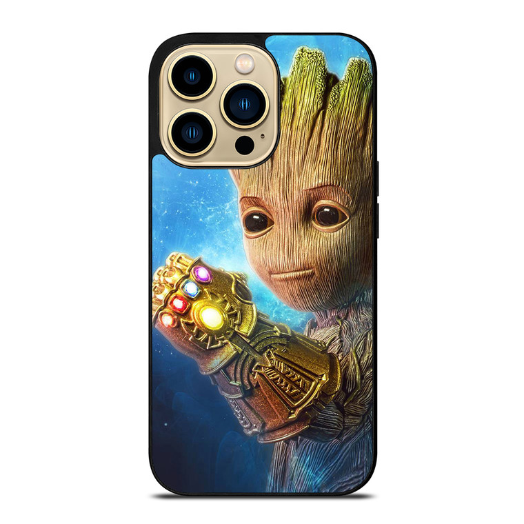 BABY GROOT GAUNTLET iPhone 14 Pro Max Case Cover