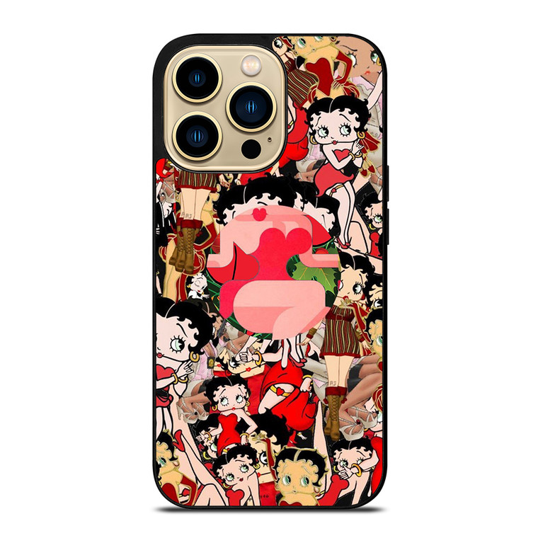 BETTY BOOP ONLY COLLAGE iPhone 14 Pro Max Case Cover