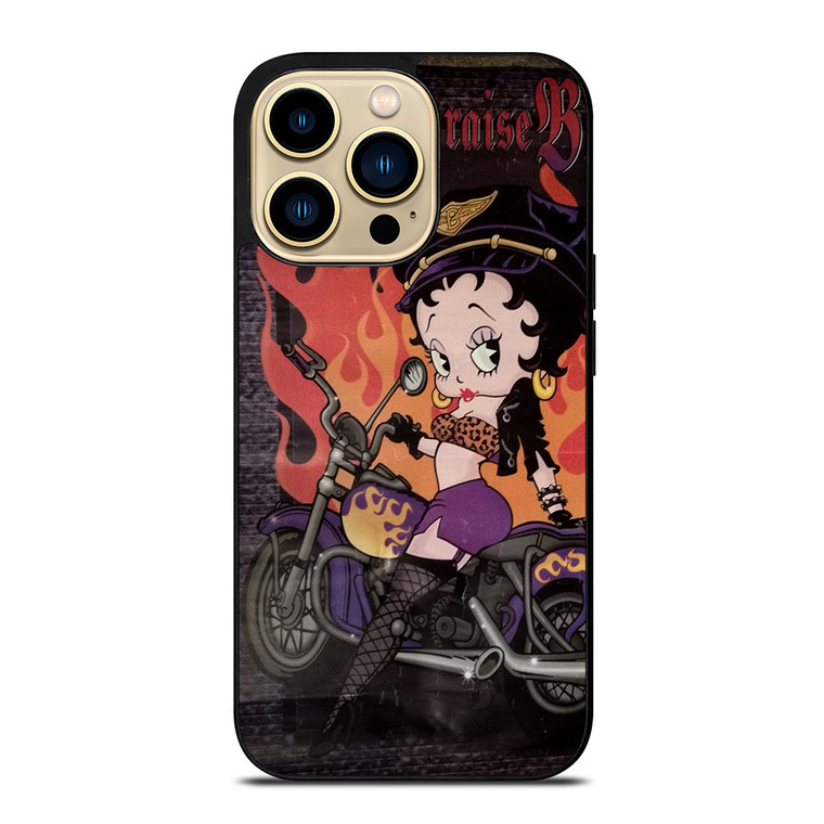 BETTY BOOP RIDE iPhone 14 Pro Max Case Cover