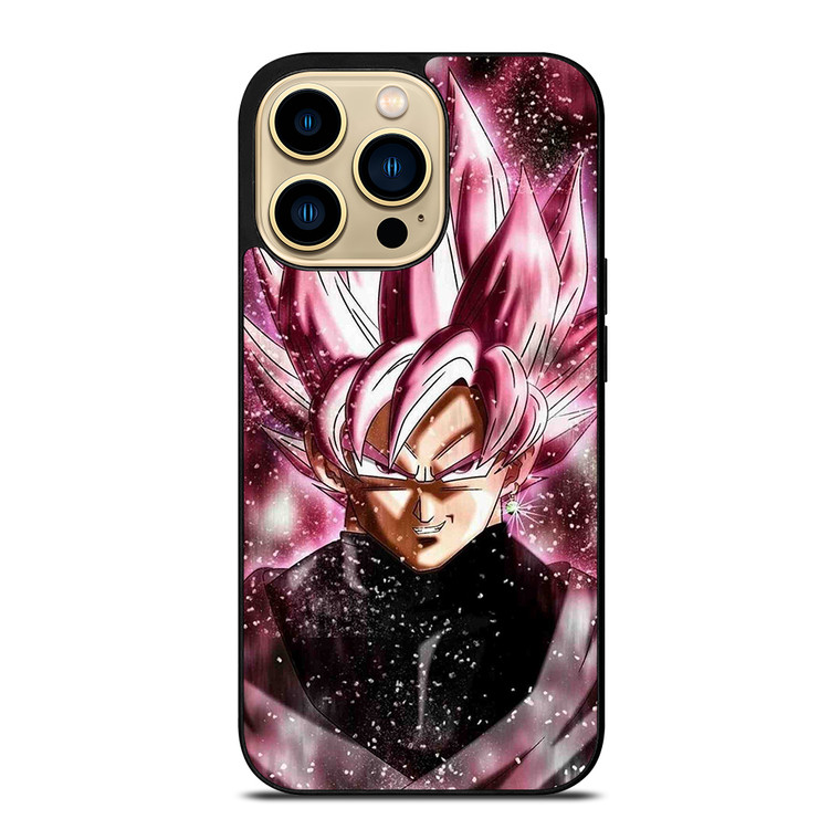 BLACK GOKU ROSE DRAGON BALL iPhone 14 Pro Max Case Cover