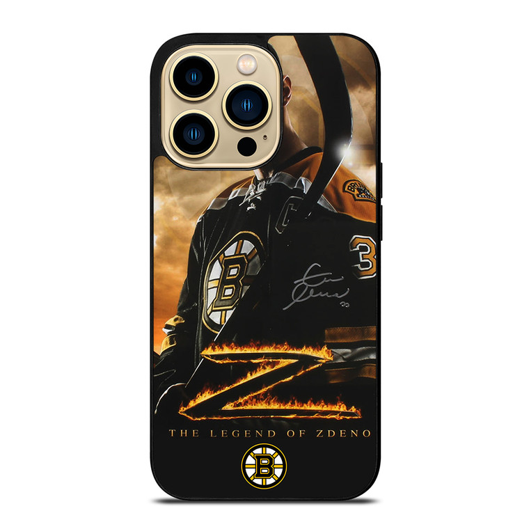 BOSTON BRUINS LEGEND ZDENO CHARA iPhone 14 Pro Max Case Cover