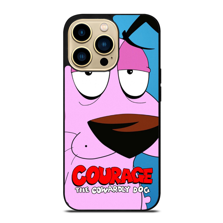 COURAGE THE COWARDLY DOG 2 iPhone 14 Pro Max Case Cover