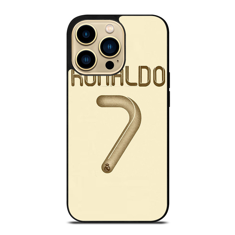 CRISTIANO RONALDO NUMBER 7 iPhone 14 Pro Max Case Cover