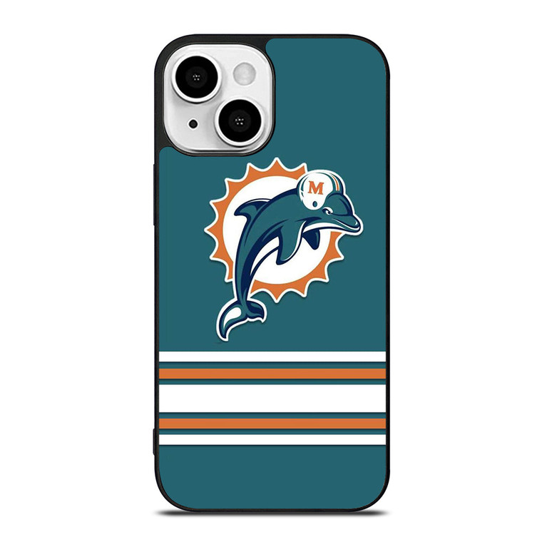 MIAMI DOLPHINS NFL ICON 2 iPhone 13 Mini Case Cover