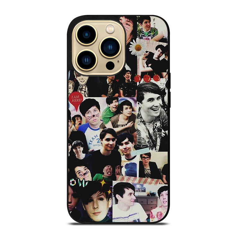 DAN AND PHIL COLLAGE 2 iPhone 14 Pro Max Case Cover