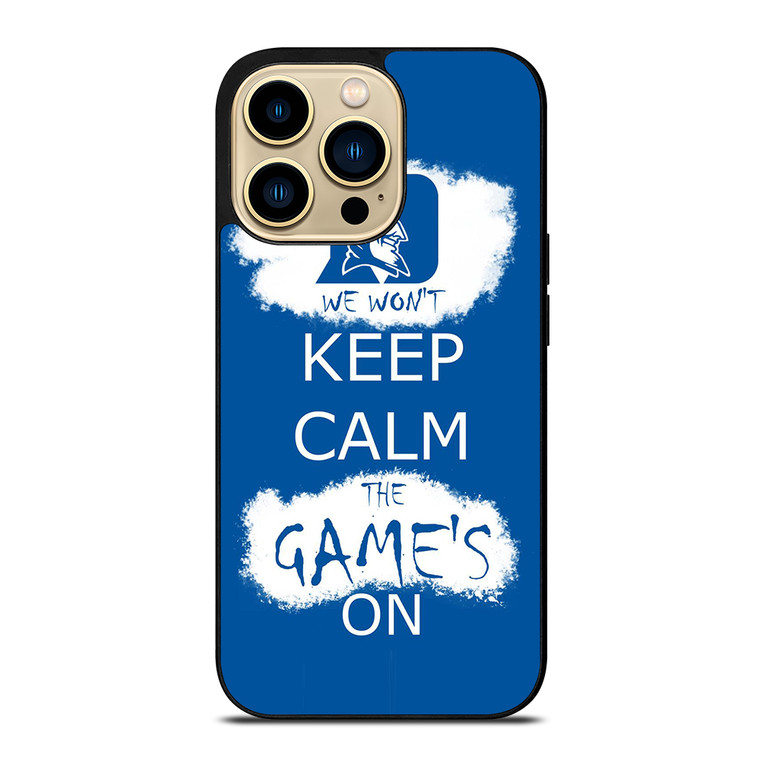 DUKE BLUE DEVILS QUOTE iPhone 14 Pro Max Case Cover