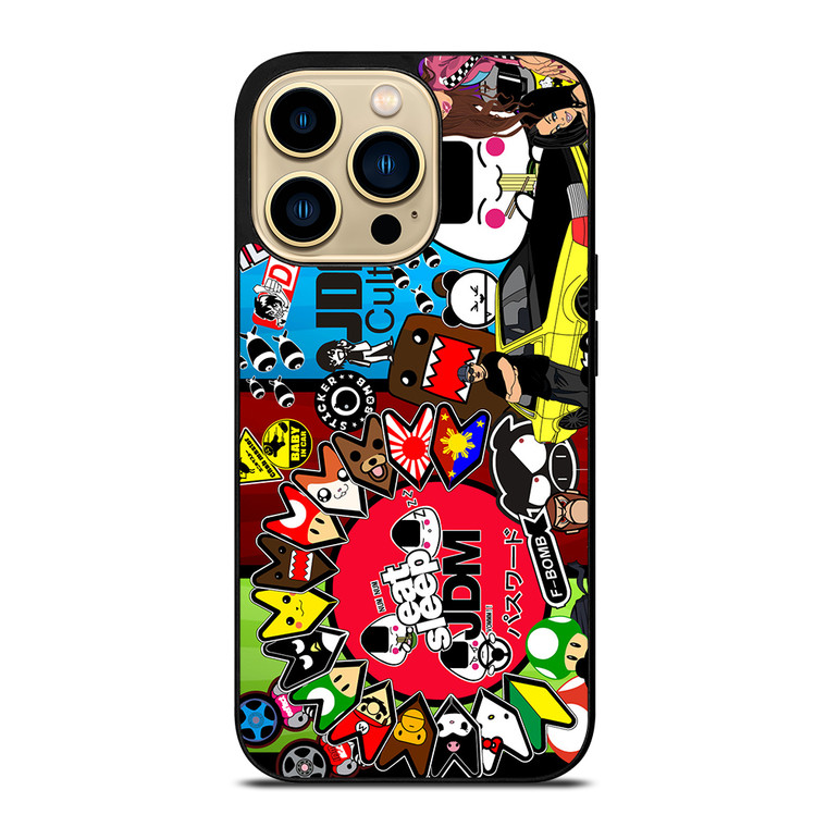 EAT SLEEP JDM COLLAGE iPhone 14 Pro Max Case Cover