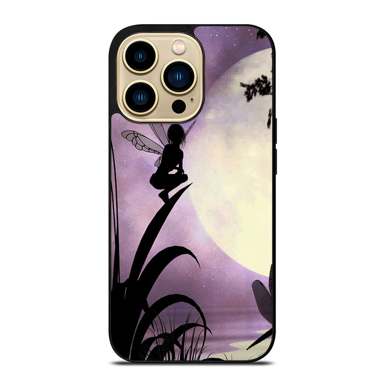 FAIRY DRAGONFLIES PURPLE MOON 2 iPhone 14 Pro Max Case Cover