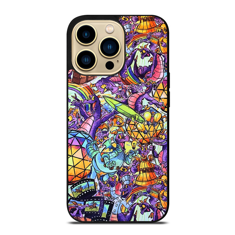 FIGMENT EPCOT DISNEY COLLAGE iPhone 14 Pro Max Case Cover