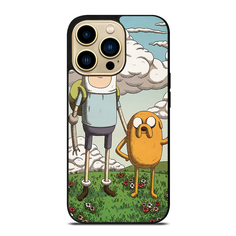 FINN AND JAKE ART iPhone 14 Pro Max Case Cover
