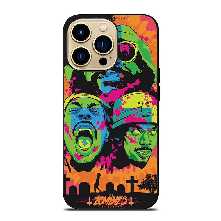 FLATBUSH ZOMBIES ART iPhone 14 Pro Max Case Cover