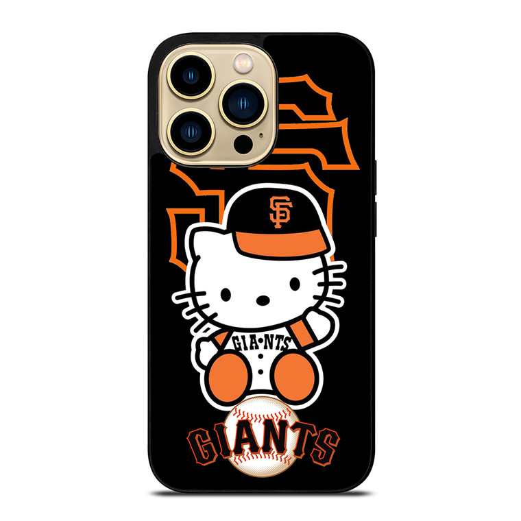 HELLO KITTY SAN FRANCISCO GIANTS iPhone 14 Pro Max Case Cover