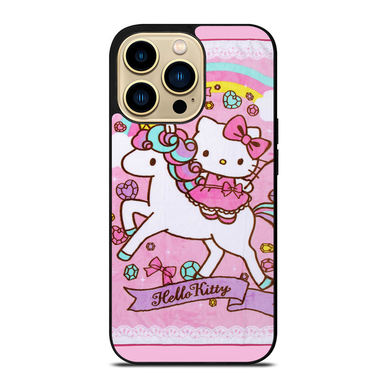 HELLO KITTY UNICORN iPhone 14 Pro Max Case Cover