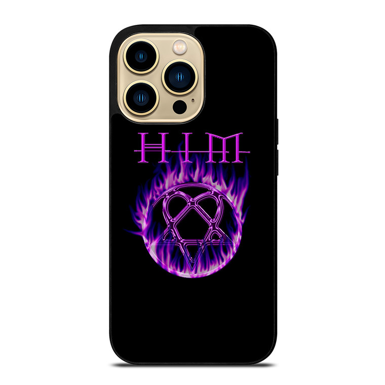 HIM BAND FLAME LOGO iPhone 14 Pro Max Case Cover