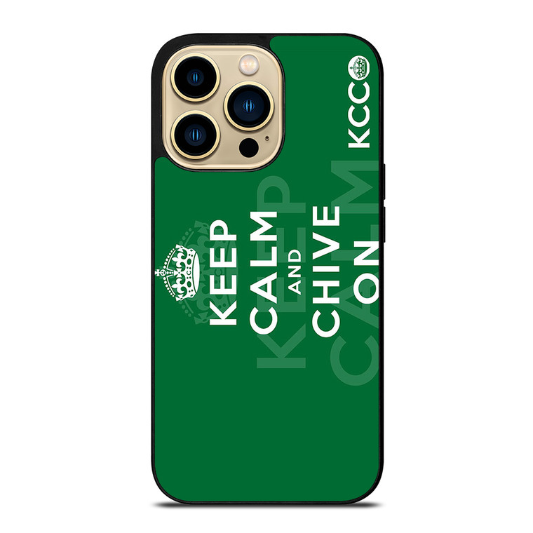 KEEP CALM AND CHIVE ON 2 iPhone 14 Pro Max Case Cover