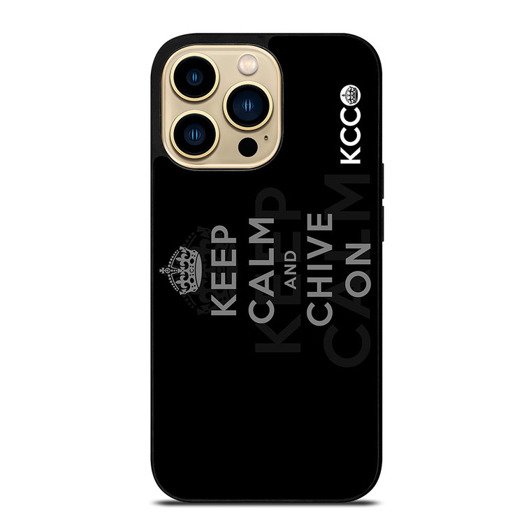 KEEP CALM AND CHIVE ON 7 iPhone 14 Pro Max Case Cover