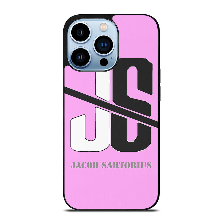 JACOB SARTORIUS PINK LOGO iPhone 13 Pro Max Case Cover